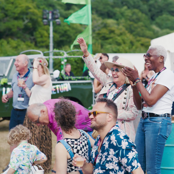 Guests enjoying Dunsfest