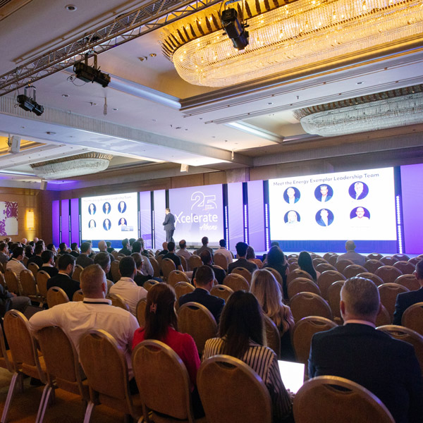 Networking event at Xcelerate conference