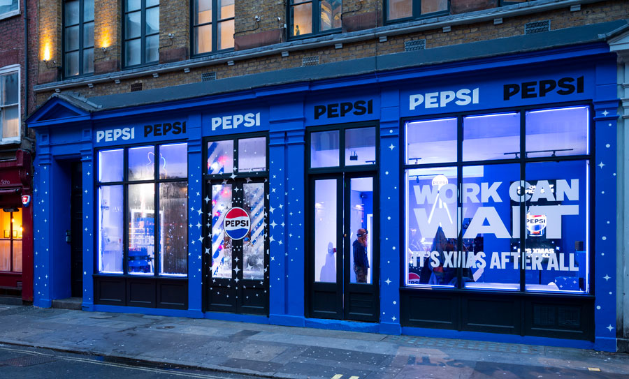 Pepsi MAX Christmas Pop-Up